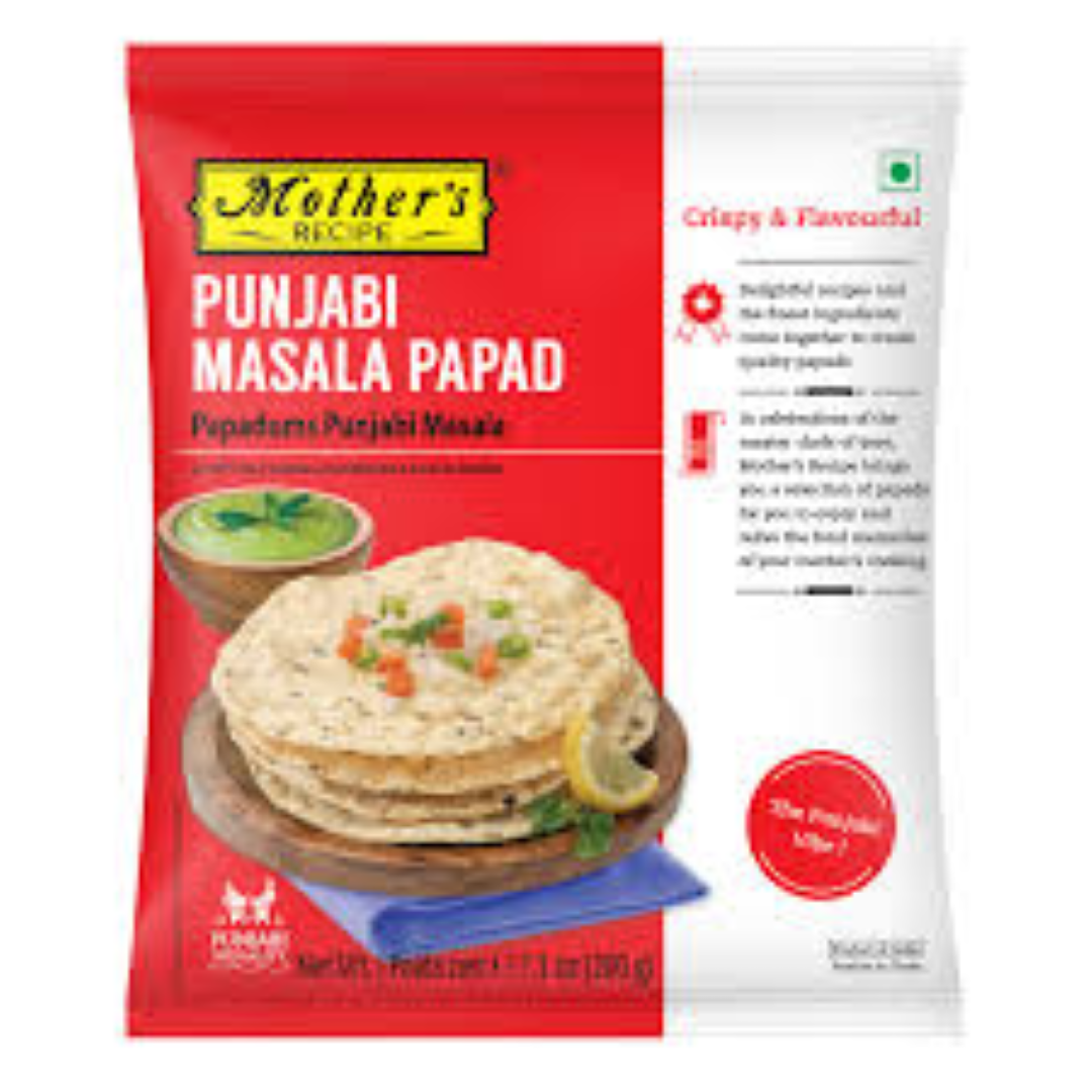 MOTHERS RECIPE PUNJABI MASALA PAPAD 200G